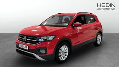 Röd (red) Begagnad 2019 VW T-Cross SUV | 134 900 kr (Marknadspris)