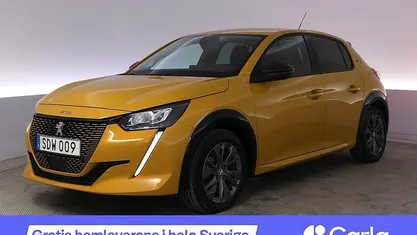 Gul Begagnad 2022 Peugeot e-208 Allure Halvkombi | 188 990 kr (Marknadspris)