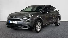Gråmetallic Begagnad 2021 Citroën C4 Shine Halvkombi | 204 900 kr (Marknadspris)