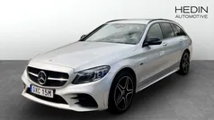 Svart Begagnad 2021 Mercedes C300e AMG Kombi | 339 900 kr (Lite dyr)