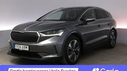 Grå Begagnad 2023 Skoda Enyaq iV SUV | 414 990 kr (Marknadspris)