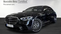Svart (black) Begagnad 2021 Mercedes S400 Sedan | 1 195 000 kr