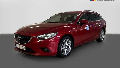 Röd Begagnad 2013 Mazda 6 Vision Kombi | 134 900 kr (Marknadspris)
