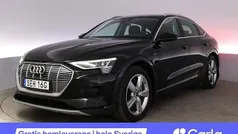 Svart Begagnad 2022 Audi e-tron Sportback Proline SUV | 380 900 kr (Bra pris)