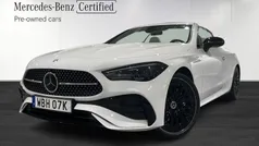 Vit (white) Begagnad 2024 Mercedes CLE300 AMG line Cab | 849 900 kr (Marknadspris)