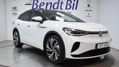 Vit Begagnad 2021 VW ID.4 GTX SUV | 374 500 kr (Marknadspris)
