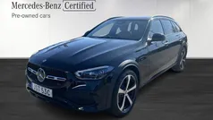 Svart (black) Begagnad 2025 Mercedes C220 Kombi | 609 900 kr