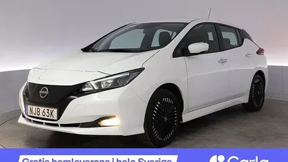 Vit Begagnad 2022 Nissan Leaf Acenta Halvkombi | 232 900 kr (Marknadspris)