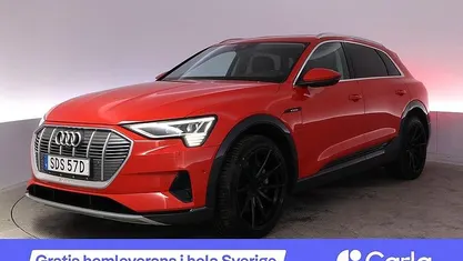 Röd Begagnad 2020 Audi e-tron Proline SUV | 244 990 kr (Bra pris)