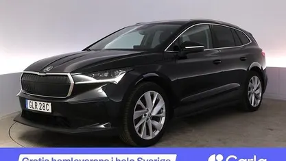 Svart Begagnad 2022 Skoda Enyaq iV SUV | 358 900 kr (Bra pris)