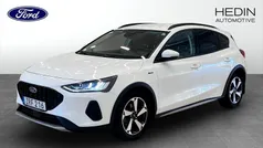 Vit (white) Begagnad 2022 Ford Focus Active Halvkombi | 209 900 kr (Marknadspris)