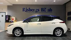 Vit Begagnad 2019 Nissan Leaf Tekna Halvkombi | 154 900 kr (Marknadspris)
