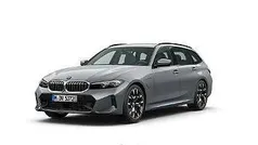 Grå (skyscraper grey metallic) Begagnad 2024 BMW 330e Shadowline Kombi | 549 500 kr (Marknadspris)