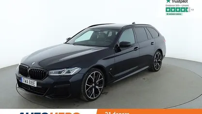 Svart Begagnad 2021 BMW 540 M Sport Kombi | 585 000 kr (Marknadspris)