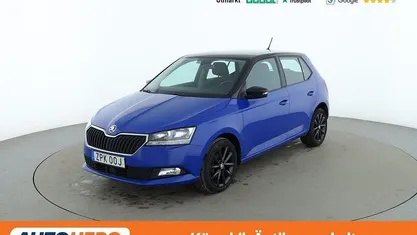 Blå Begagnad 2019 Skoda Fabia Style Halvkombi | 114 000 kr (Marknadspris)