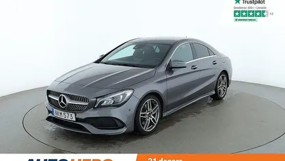Mörkgrå Begagnad 2017 Mercedes CLA250 AMG line Sedan | 221 000 kr (Dyr)
