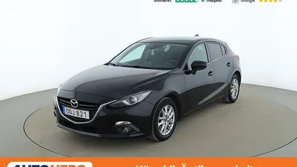 Svart Begagnad 2016 Mazda 3 Inclusive Halvkombi | 130 000 kr (Marknadspris)