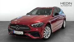 Svart Begagnad 2023 Mercedes C300e AMG Kombi | 429 900 kr (Marknadspris)