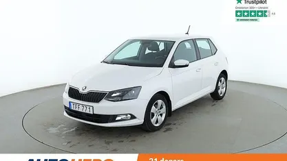 Vit Begagnad 2018 Skoda Fabia Style Halvkombi | 139 000 kr (Marknadspris)