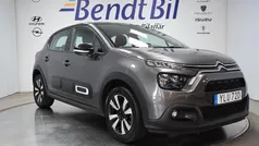Grå platinum Begagnad 2022 Citroën C3 Exclusive Halvkombi | 129 500 kr (Marknadspris)