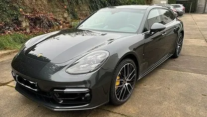 Mörkgrå metallic Begagnad 2018 Porsche Panamera Turbo S Sedan | 965 000 kr
