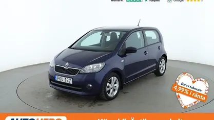 Mörkblå Begagnad 2017 Skoda Citigo Halvkombi | 65 000 kr (Marknadspris)