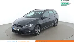 Mörkgrå (grå) Begagnad 2016 VW Golf VII R-line Kombi | 141 000 kr (Marknadspris)
