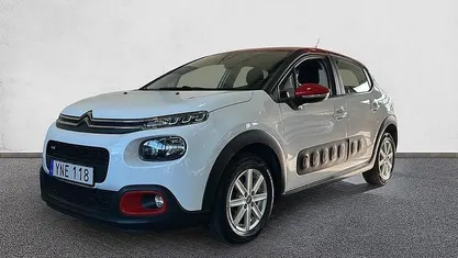 Vit Begagnad 2017 Citroën C3 Halvkombi | 99 000 kr (Lite dyr)