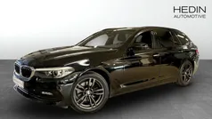 Svart (black) Begagnad 2018 BMW 520 Sport Line Kombi | 224 700 kr (Bra pris)