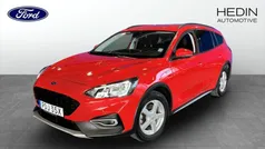 Röd (red) Begagnad 2021 Ford Focus Active Kombi | 179 900 kr (Marknadspris)