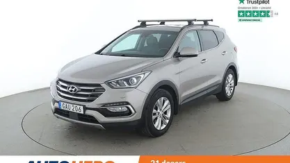 Mörkgrå (grå) Begagnad 2016 Hyundai Santa Fe SUV | 223 000 kr (Marknadspris)