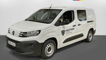 Vit Ny 2025 Peugeot Partner Minibuss | 389 900 kr