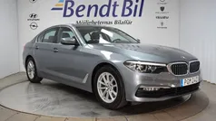 Blå Begagnad 2017 BMW 520 Sedan | 249 500 kr (Marknadspris)