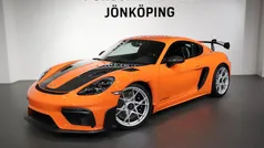 Orange Ny 2025 Porsche 718 Cayman GT4 Sportkupé | 2 155 300 kr