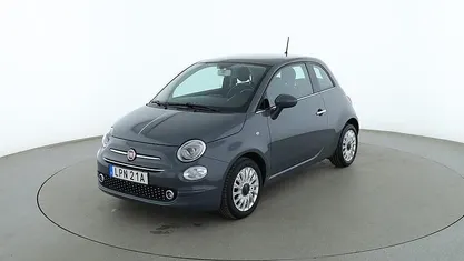 Grå Begagnad 2019 Fiat 500 Lounge Halvkombi | 94 000 kr (Marknadspris)