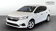 Vit Ny 2025 Dacia Sandero Halvkombi | 189 900 kr (Marknadspris)
