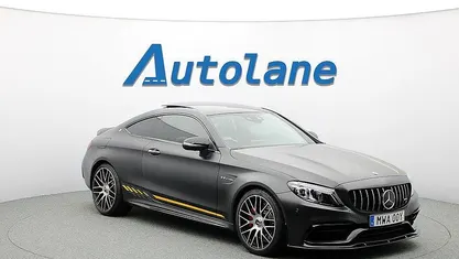 Grå Begagnad 2022 Mercedes C63S AMG AMG Sportkupé | 995 000 kr