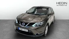 Svart Begagnad 2015 Nissan Qashqai Acenta SUV | 139 800 kr (Marknadspris)