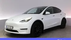 Vit Begagnad 2022 Tesla Model Y Long Range AWD SUV | 416 900 kr (Marknadspris)