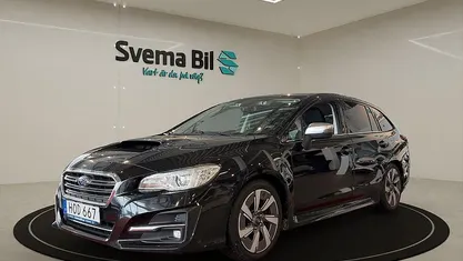 Begagnad Subaru Levorg GT 170 HK (125 kW) 2018 Crystal black silica metallic Kombi