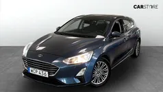 Blå (blue) Begagnad 2018 Ford Focus Titanium Halvkombi | 119 900 kr (Bra pris)