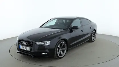 Svart Begagnad 2015 Audi A5 Sportback Halvkombi | 187 000 kr (Marknadspris)