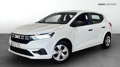 Vit (white) Begagnad 2023 Dacia Sandero Essentiel Halvkombi | 134 900 kr (Marknadspris)