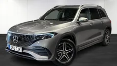 Mörkgrå (grey) Begagnad 2024 Mercedes EQB250+ AMG line SUV | 549 000 kr (Lite dyr)