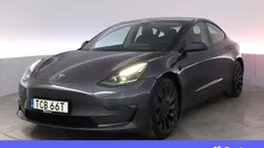 Begagnad 2021 Tesla Model 3 Performance Sedan | 349 900 kr (Marknadspris)