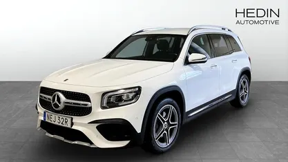 Vit (white) Begagnad 2022 Mercedes GLB200 SUV | 389 000 kr (Marknadspris)