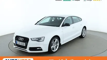 Vit Begagnad 2016 Audi A5 Sportback S-Line Halvkombi | 154 000 kr (Superpris)