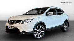 Vit (white) Begagnad 2016 Nissan Qashqai Pack SUV | 129 900 kr (Superpris)