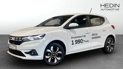 Begagnad Dacia Sandero Expression 92 HK (67 kW) 2024 Vit (white) Halvkombi