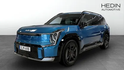Blå Begagnad 2024 Kia EV9 GT-Line SUV | 699 900 kr (Marknadspris)